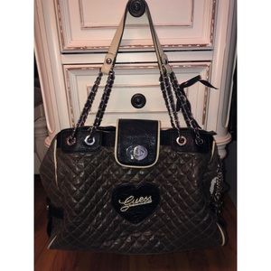 Guess large shoulder bag